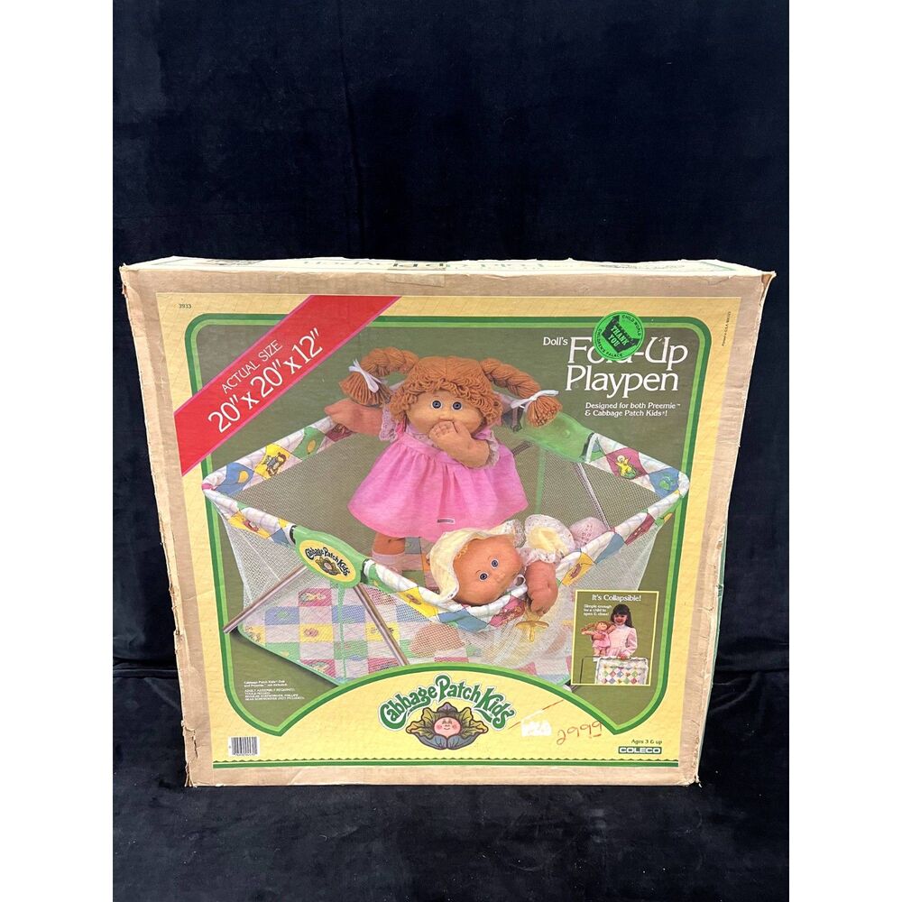 Cabbage patch kids new in box playpen